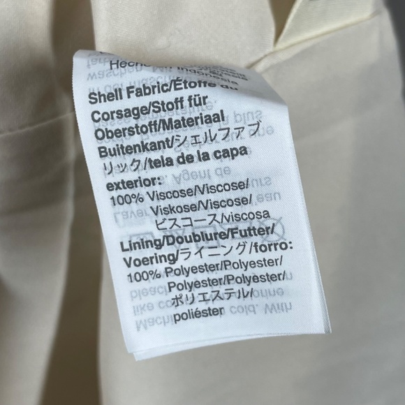 NEW Madewell Dress Womens 4 yellow pink floral fit flare preppy casual cottage - Picture 6 of 10